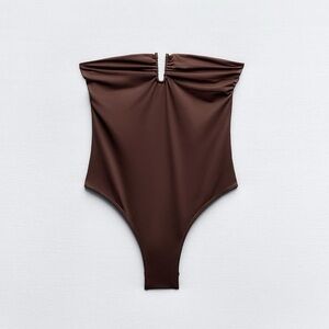 z a r a • bandeau swimsuit